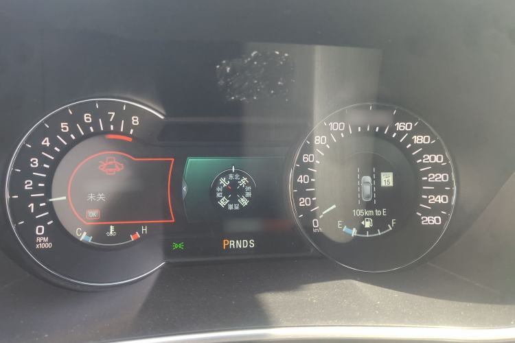 Used Lincoln MKX 2018 2.7T Four-Wheel Drive Prestige Edition Instrument Cluster