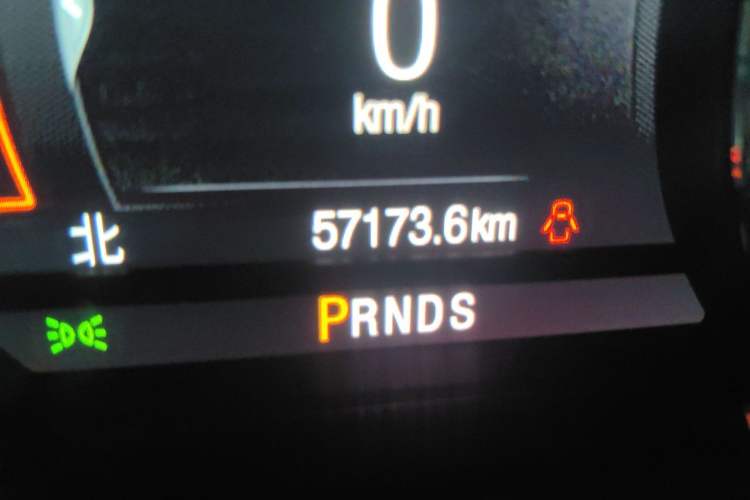 Used Lincoln MKX 2018 2.7T Four-Wheel Drive Prestige Edition Odometer Close Up