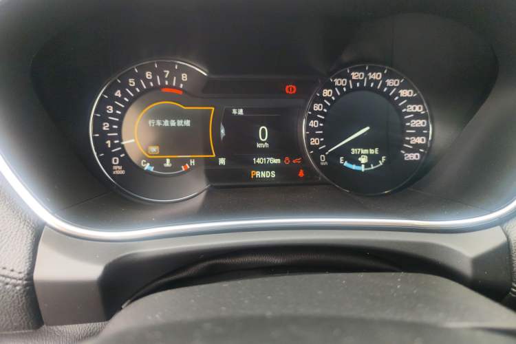 Used Lincoln MKX 2018 2.7T Four-Wheel Drive Prestige Edition Odometer Close Up