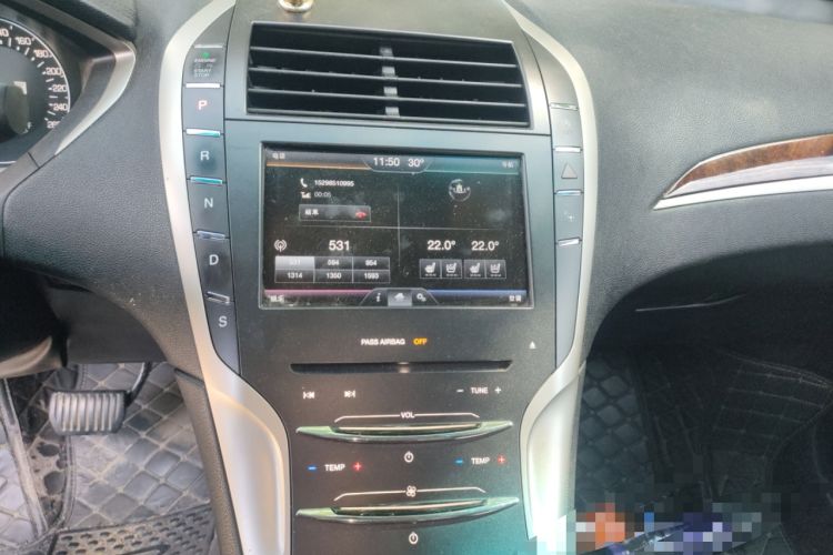 Used Lincoln MKZ 2014 2.0T Luxury Edition Audio And AC Panel