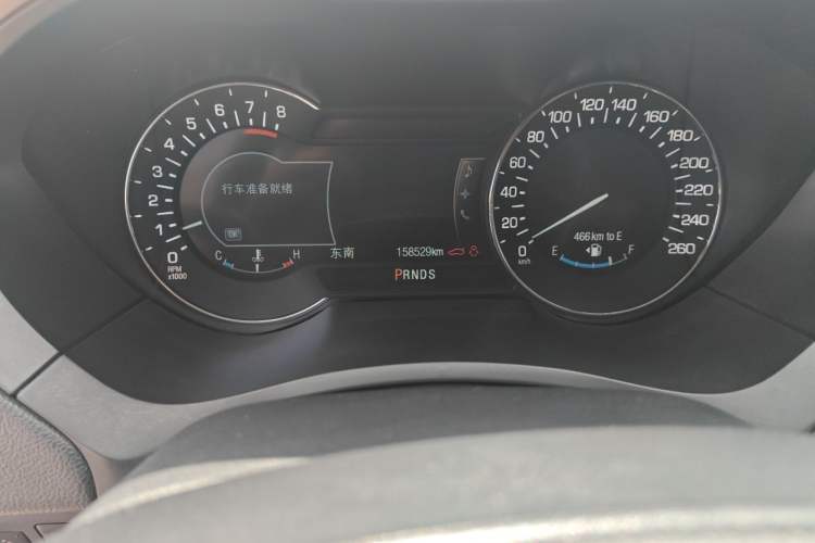 Used Lincoln MKZ 2014 2.0T Luxury Edition Odometer Close Up
