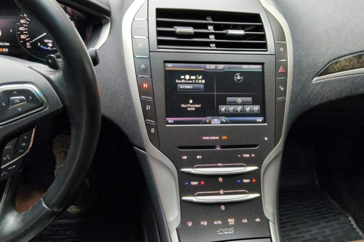 Used Lincoln MKZ 2014 2.0T Prestige Edition Audio And AC Panel