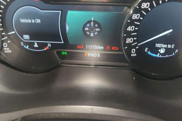 Used Lincoln MKZ 2014 2.0T Luxury Edition Odometer Close Up