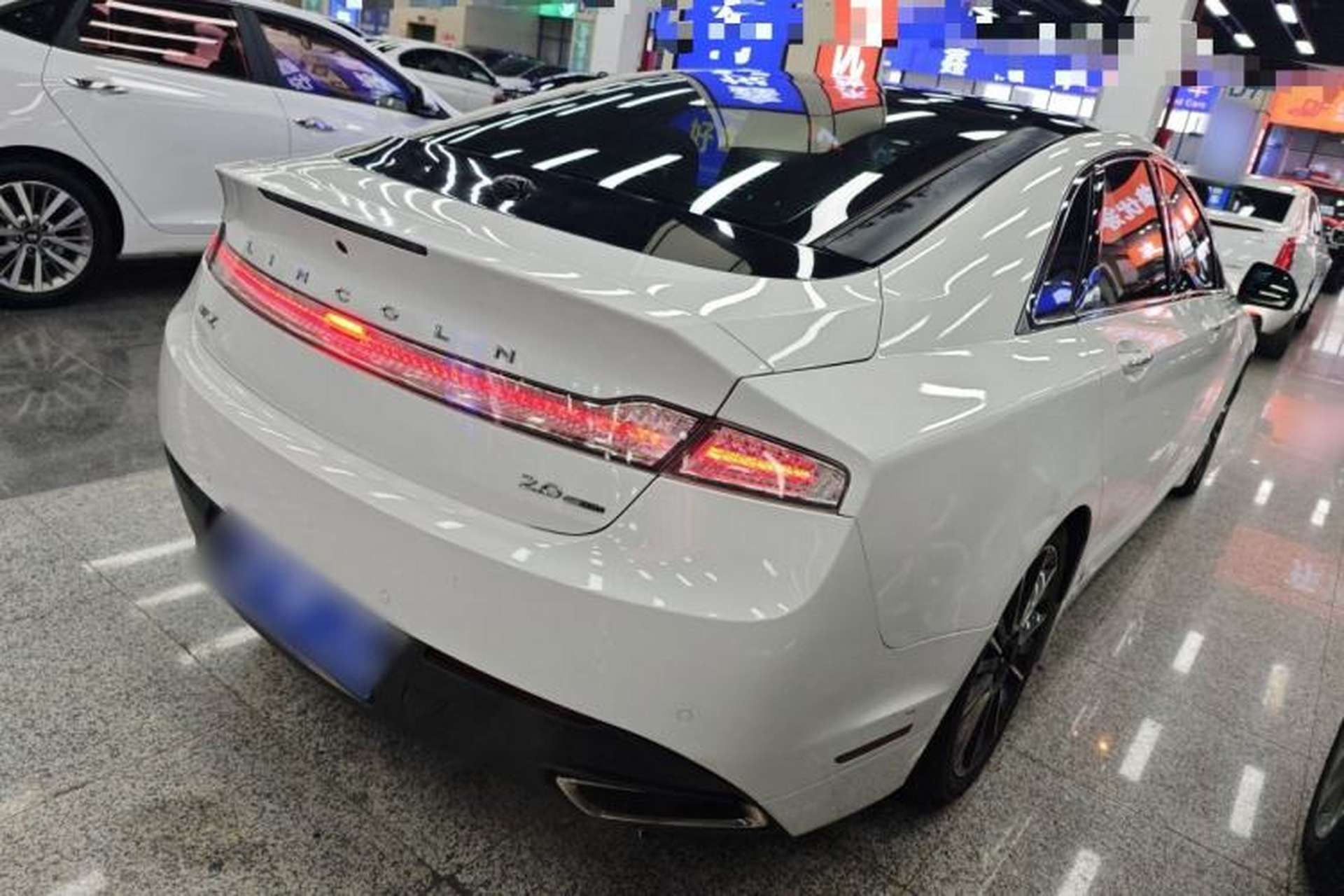 Used Lincoln MKZ 2014 2.0T Prestige Edition Rear Right 45 Deg