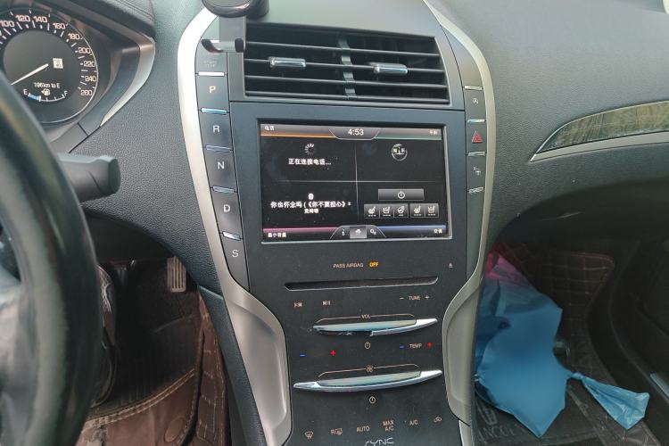 Used Lincoln MKZ 2016 2.0T Prestige Edition Audio And AC Panel