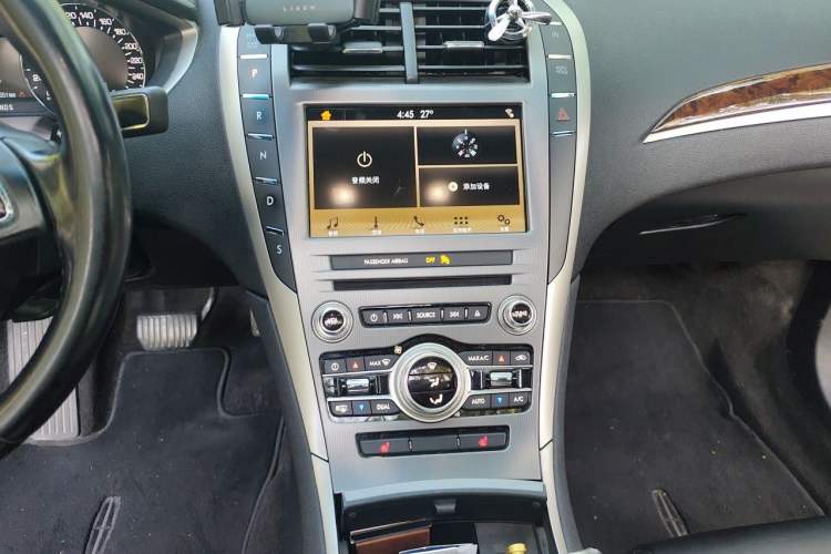 Used Lincoln MKZ 2017 2.0T Luxury Edition Audio And AC Panel