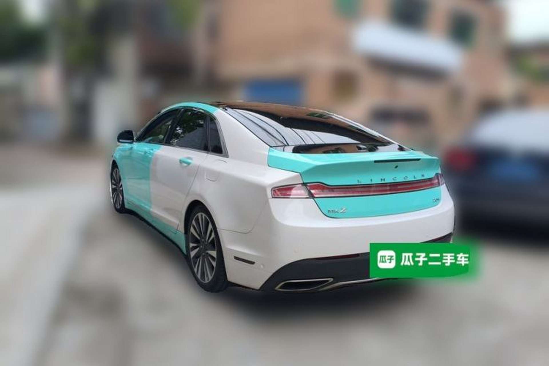 Used Lincoln MKZ 2017 2.0H Hybrid Luxury Edition Rear Left 45 Deg