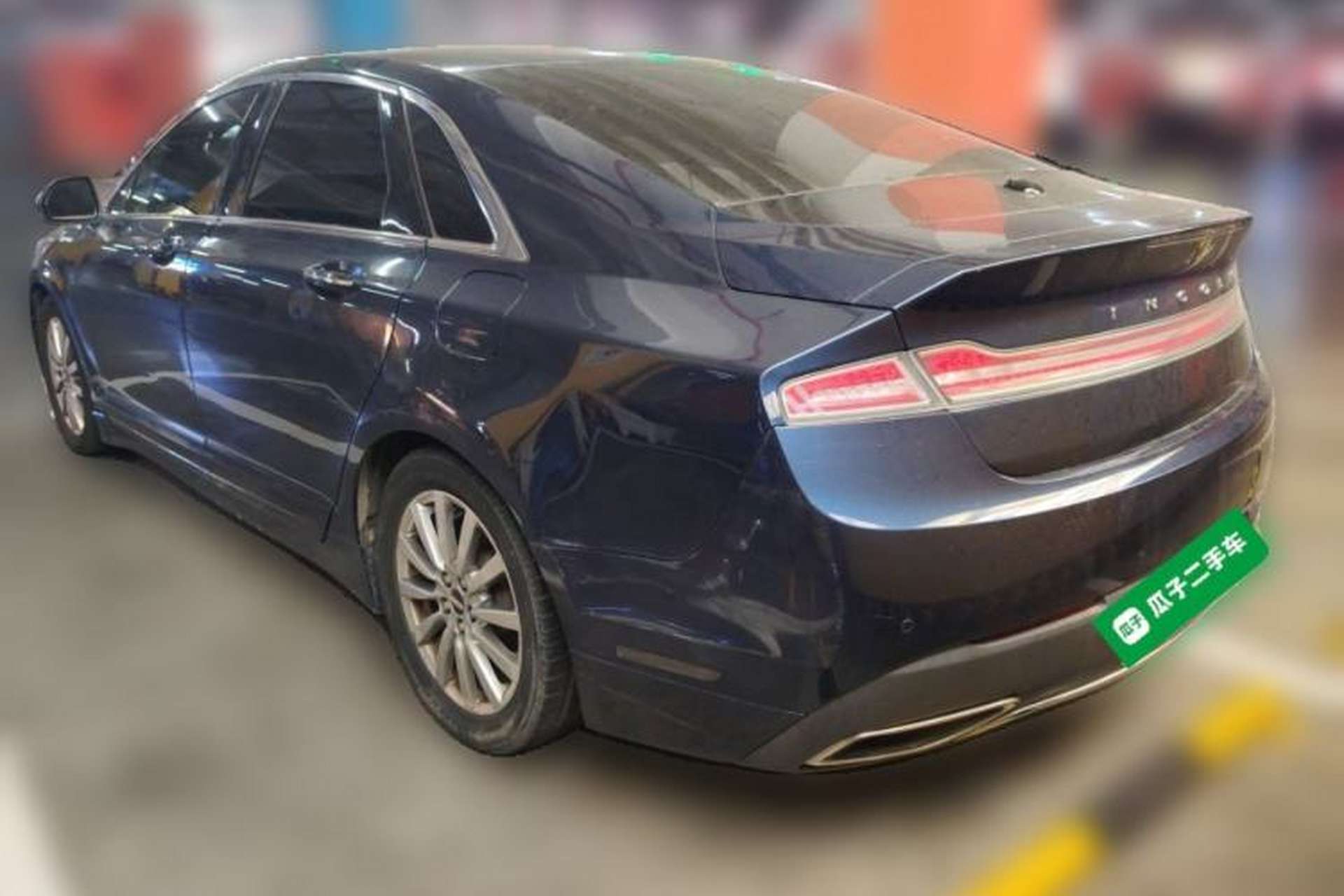 Used Lincoln MKZ 2017 2.0T Luxury Edition Rear Left 45 Deg
