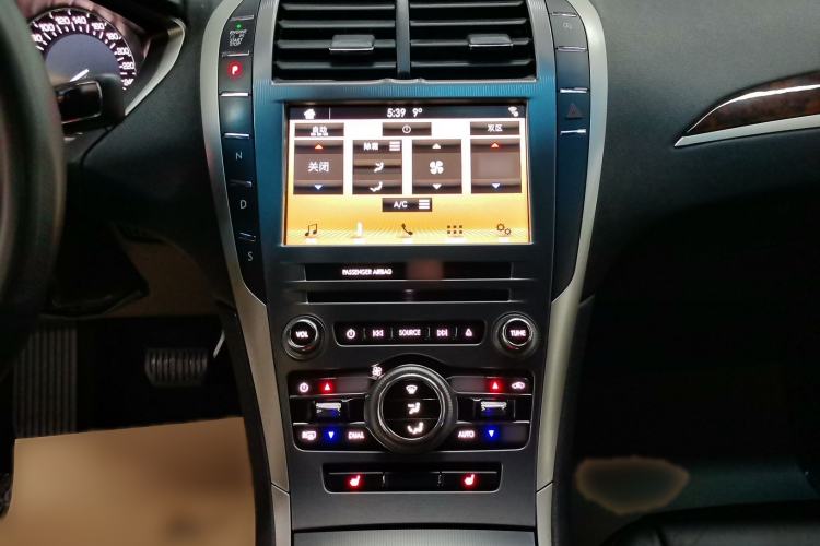 Used Lincoln MKZ 2017 2.0T Luxury Edition Audio And AC Panel