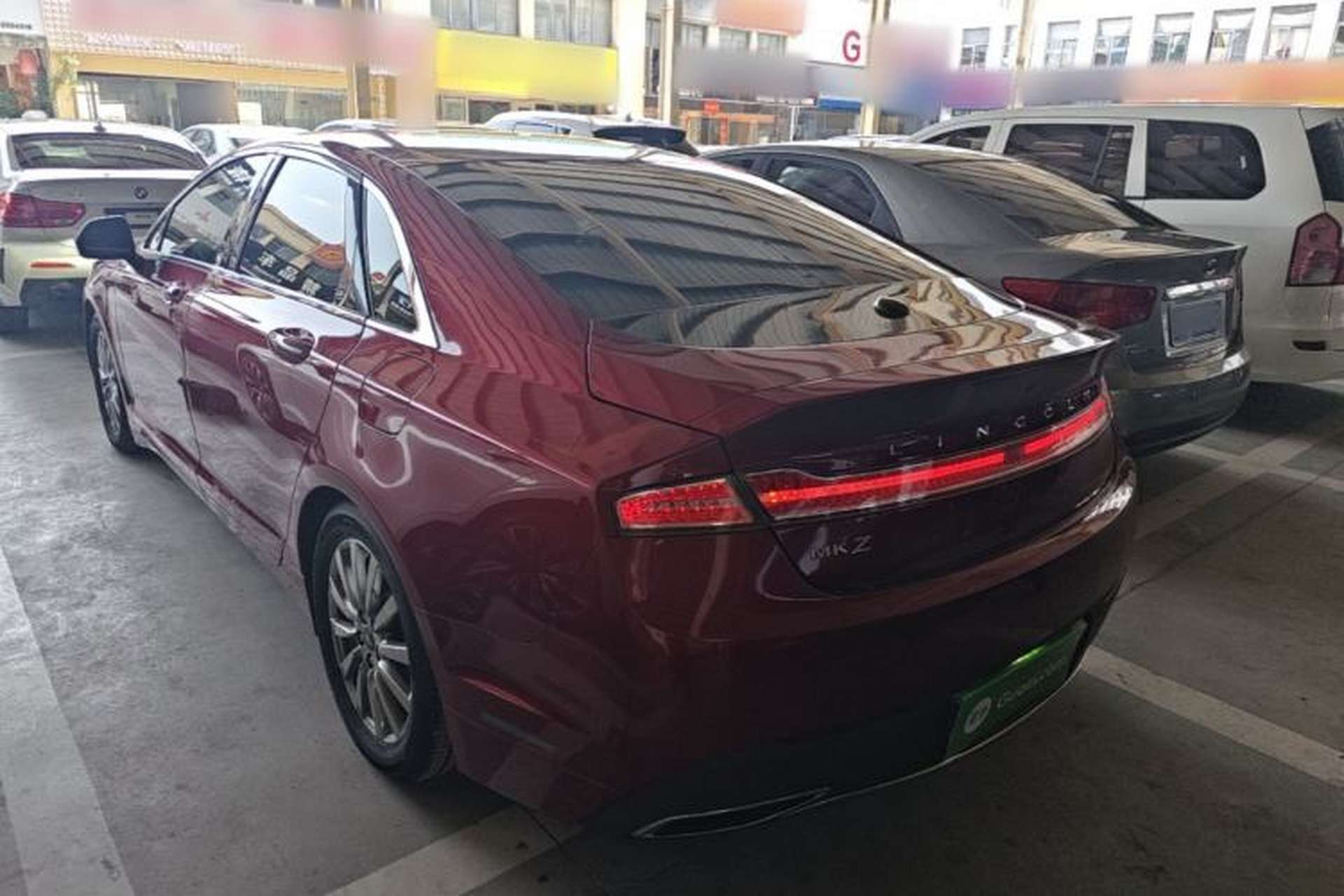Used Lincoln MKZ 2017 2.0T Luxury Edition Rear Left 45 Deg
