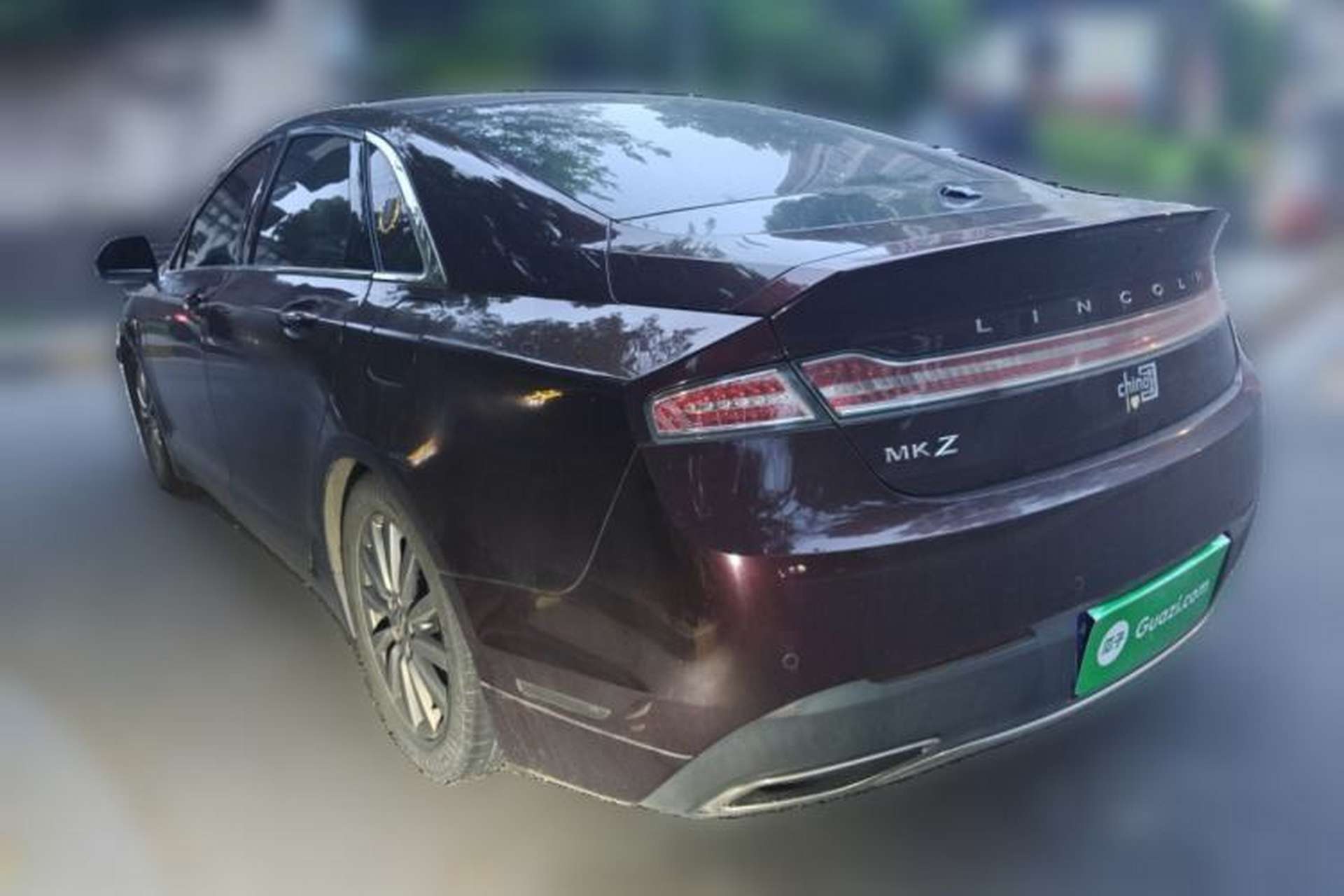 Used Lincoln MKZ 2017 2.0T Luxury Edition Rear Left 45 Deg
