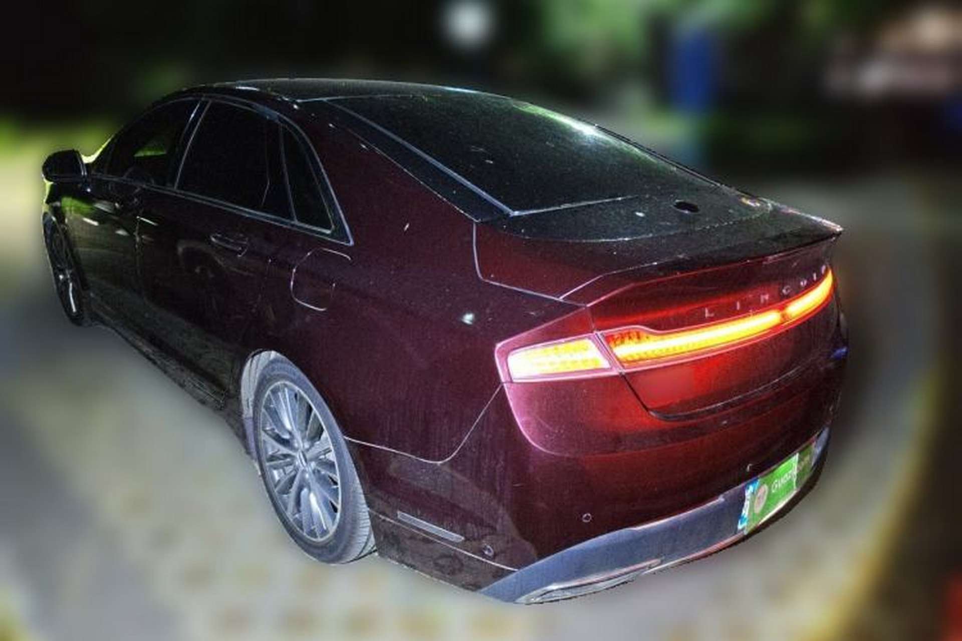 Used Lincoln MKZ 2017 2.0T Luxury Edition Rear Left 45 Deg