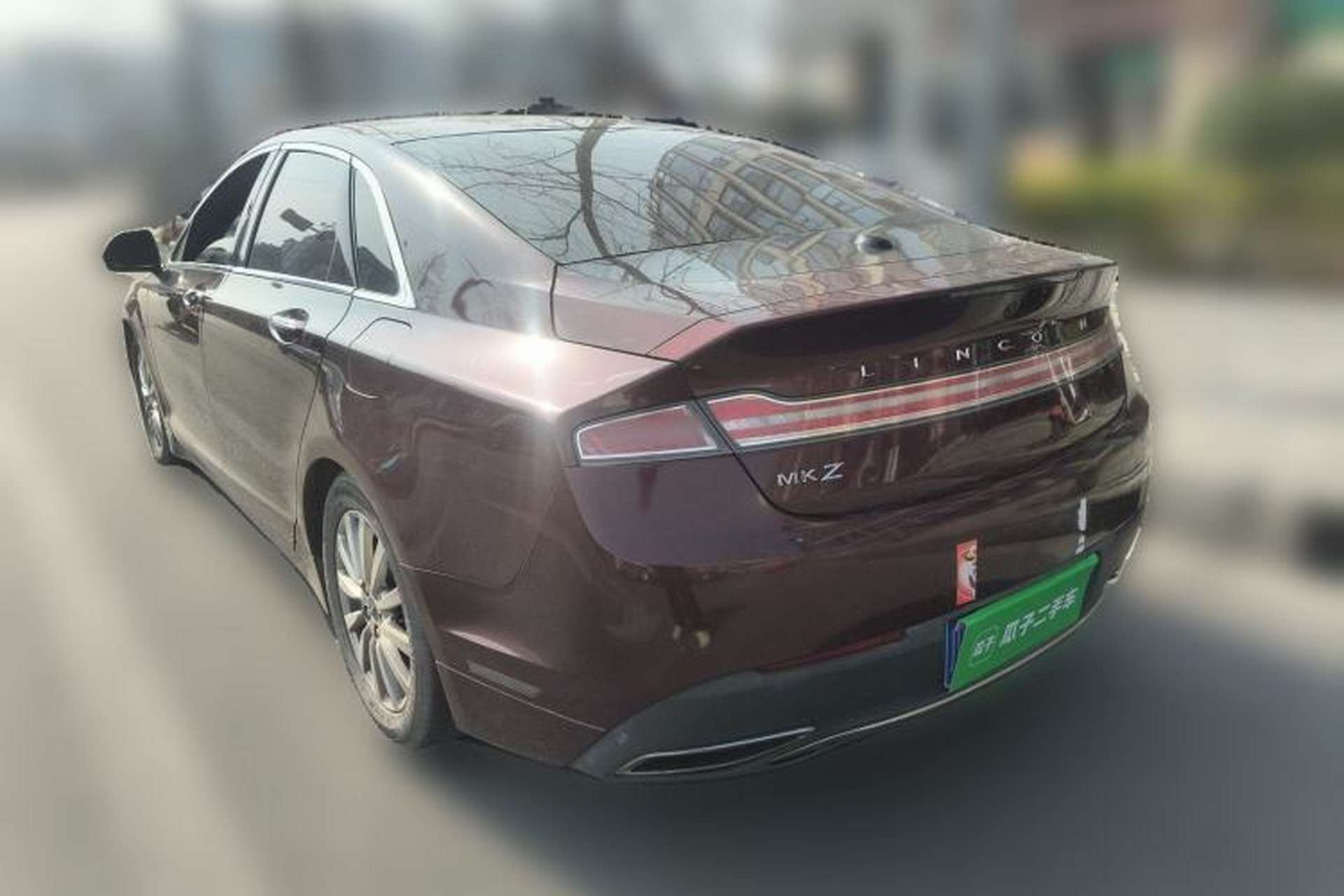 Used Lincoln MKZ 2017 2.0T Luxury Edition Rear Left 45 Deg