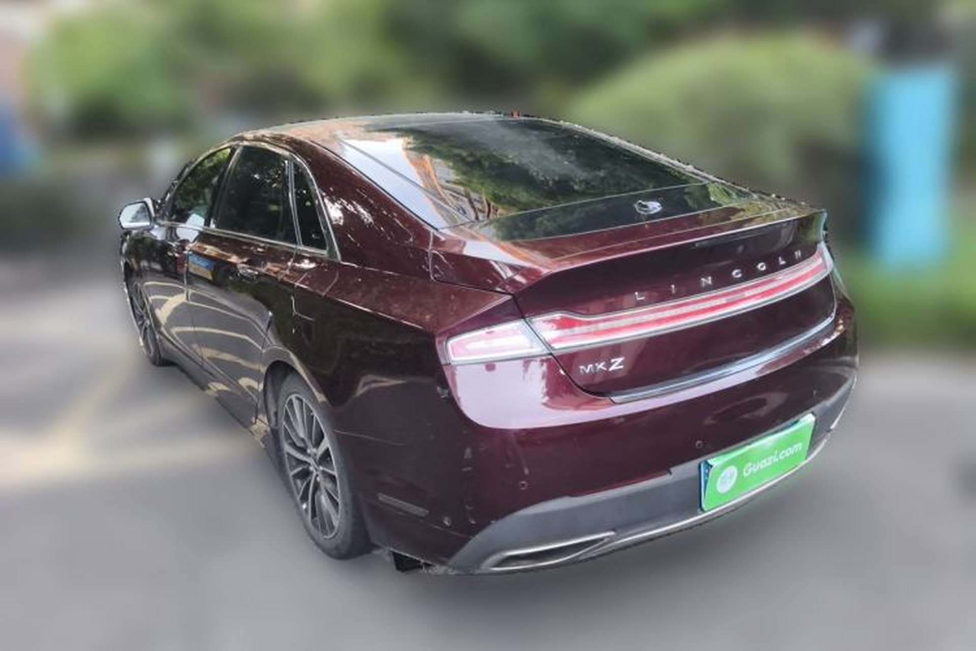 Used Lincoln MKZ 2017 2.0T Luxury Edition Rear Left 45 Deg