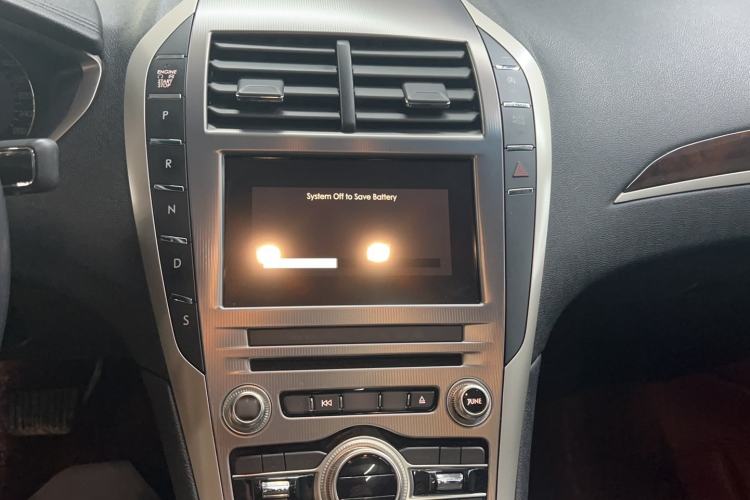 Used Lincoln MKZ 2017 2.0T Luxury Edition Audio And AC Panel
