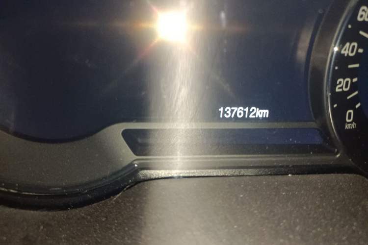 Used Lincoln MKZ 2017 2.0T Zunyue Edition Odometer Close Up