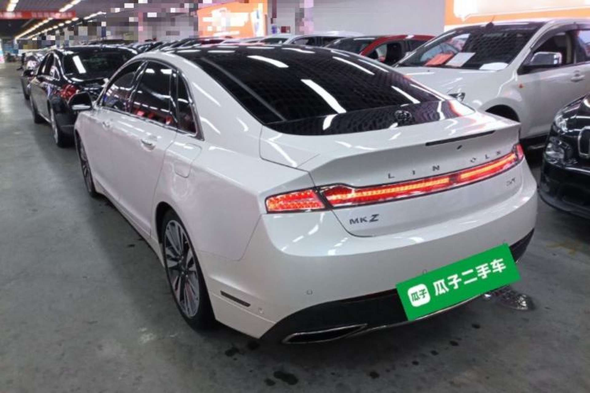 Used Lincoln MKZ 2017 2.0T Prestige Edition Rear Left 45 Deg