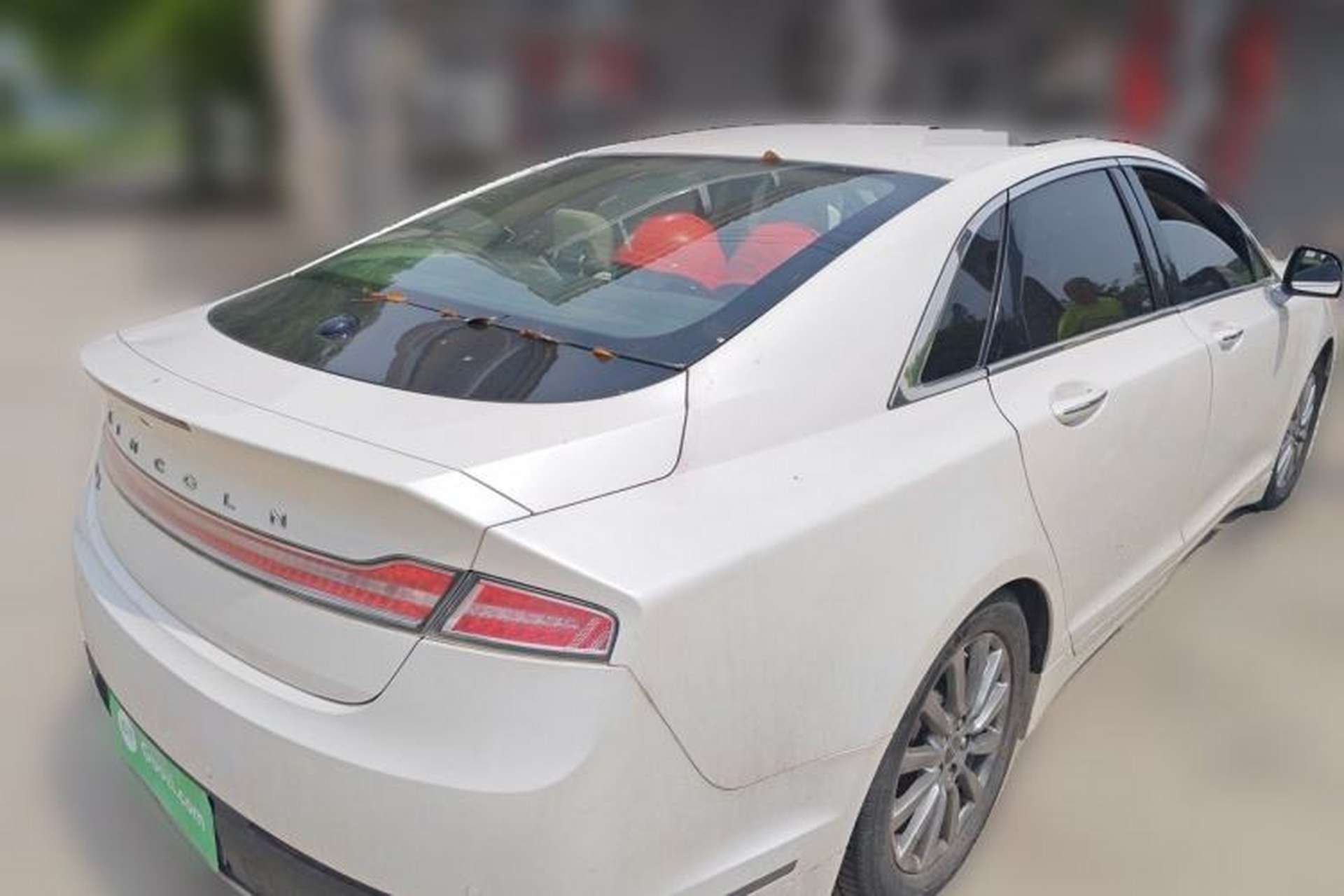 Used Lincoln MKZ 2017 2.0T Luxury Edition Rear Right 45 Deg