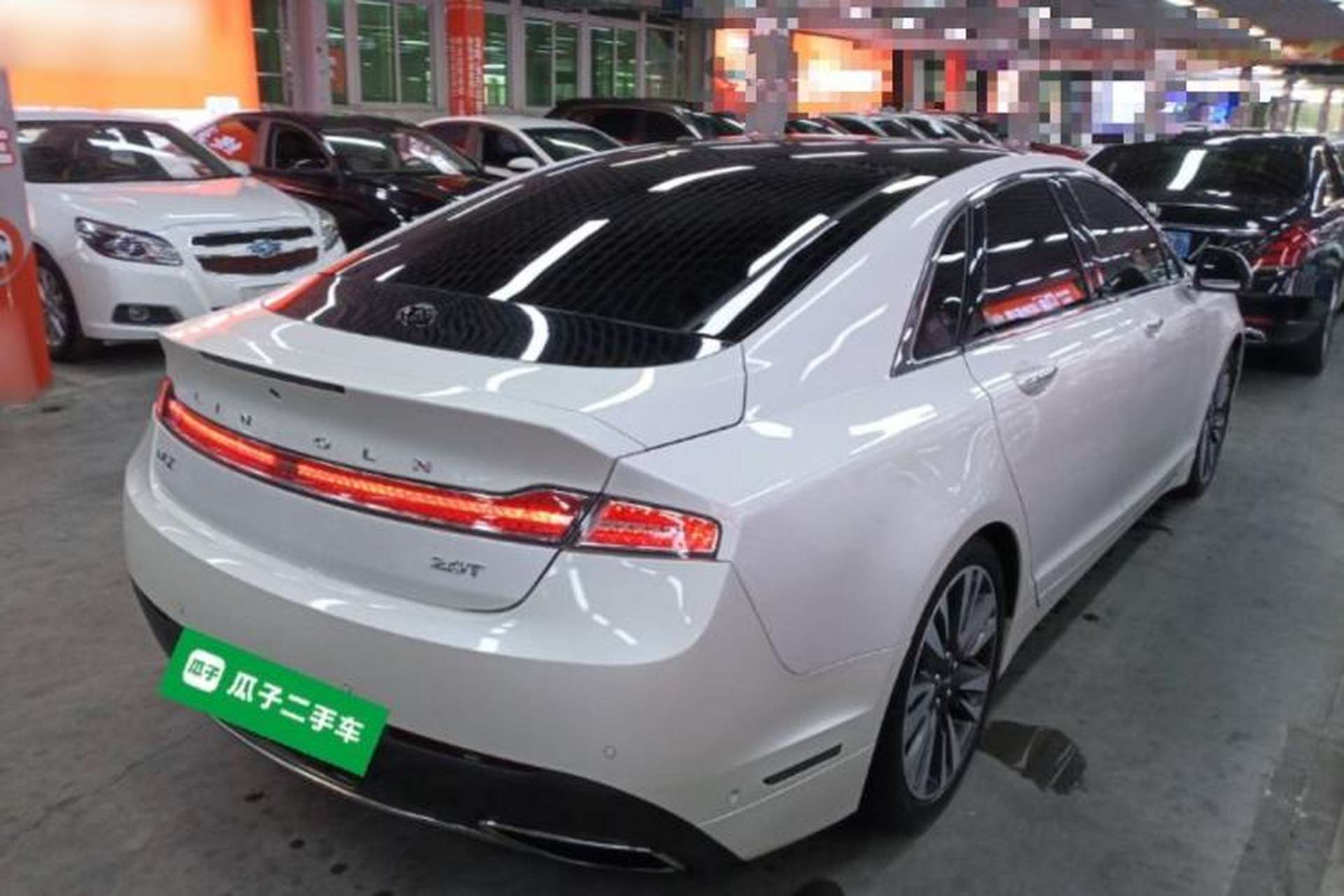 Used Lincoln MKZ 2017 2.0T Prestige Edition Rear Right 45 Deg