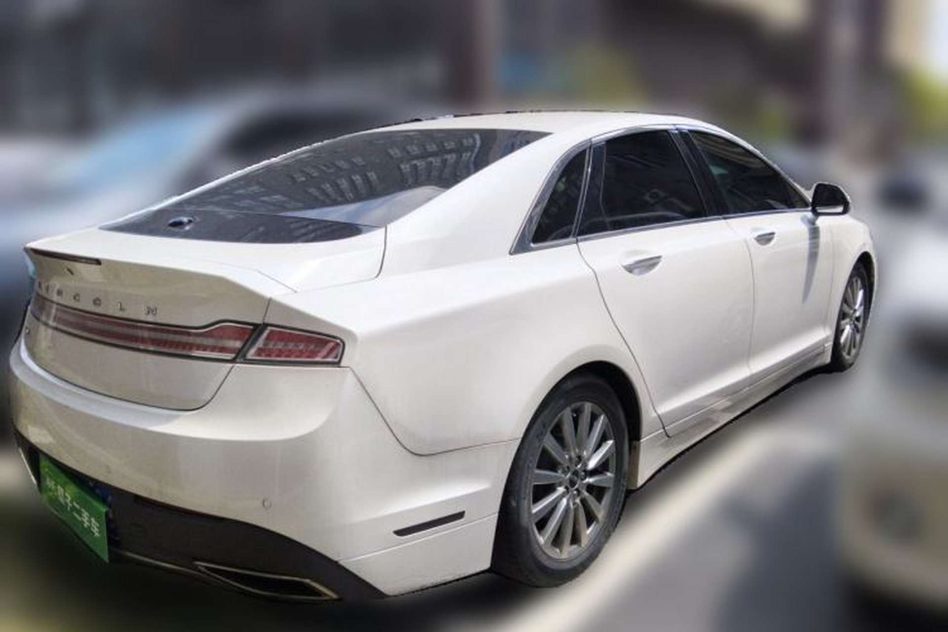 Used Lincoln MKZ 2017 2.0T Luxury Edition Rear Right 45 Deg