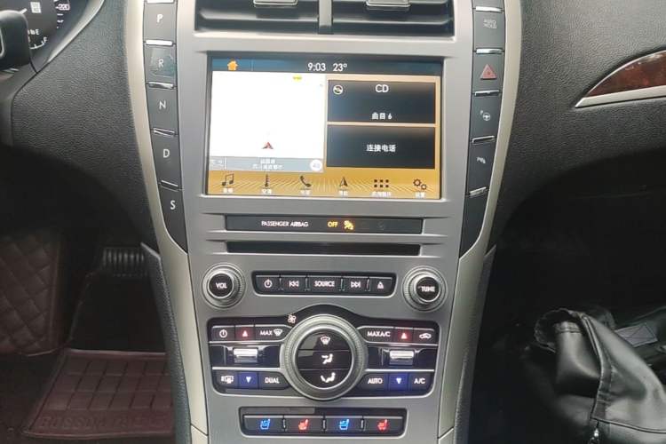 Used Lincoln MKZ 2018 2.0T Luxury Edition Audio And AC Panel