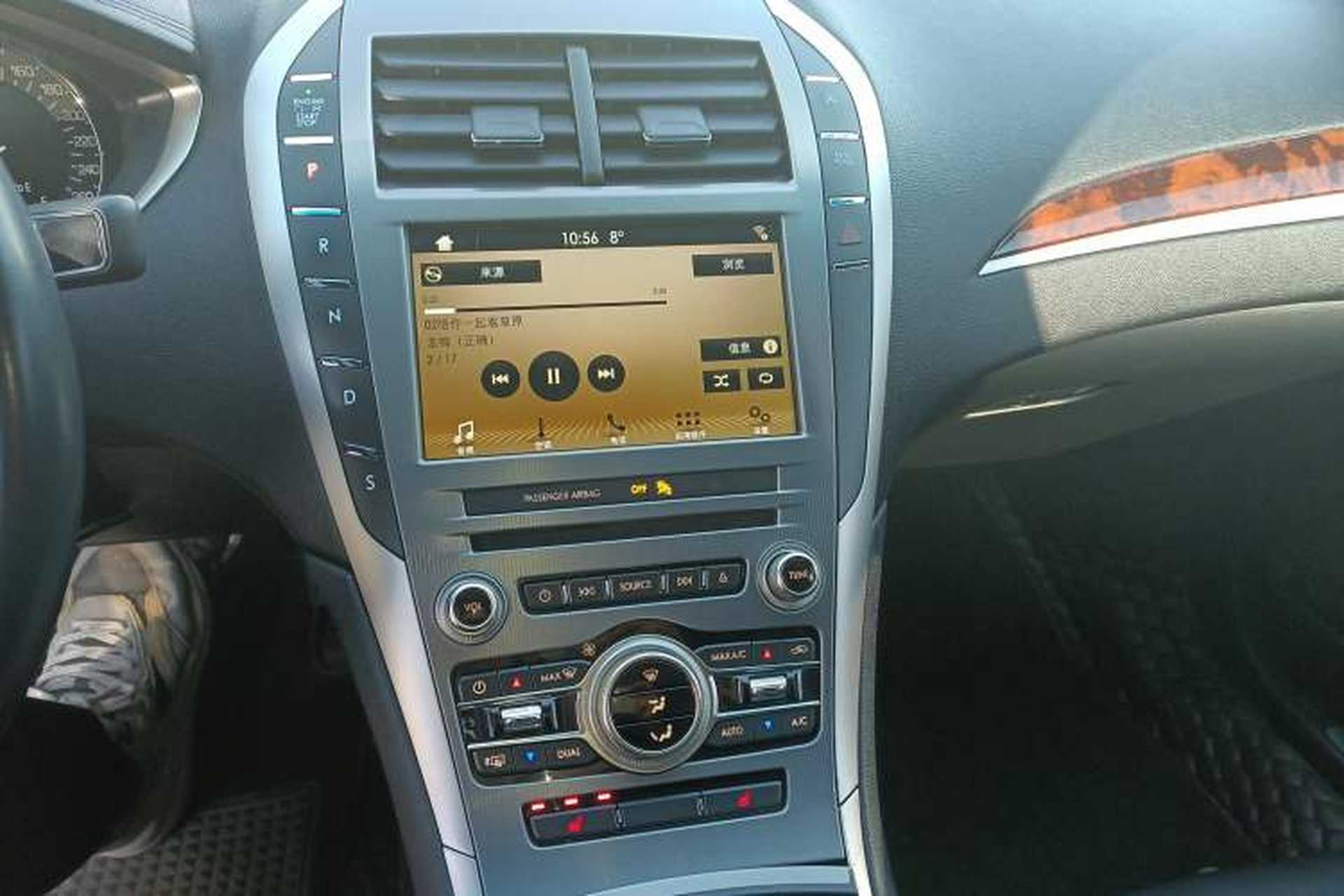 Used Lincoln MKZ 2018 2.0T Premium Edition Audio And AC Panel