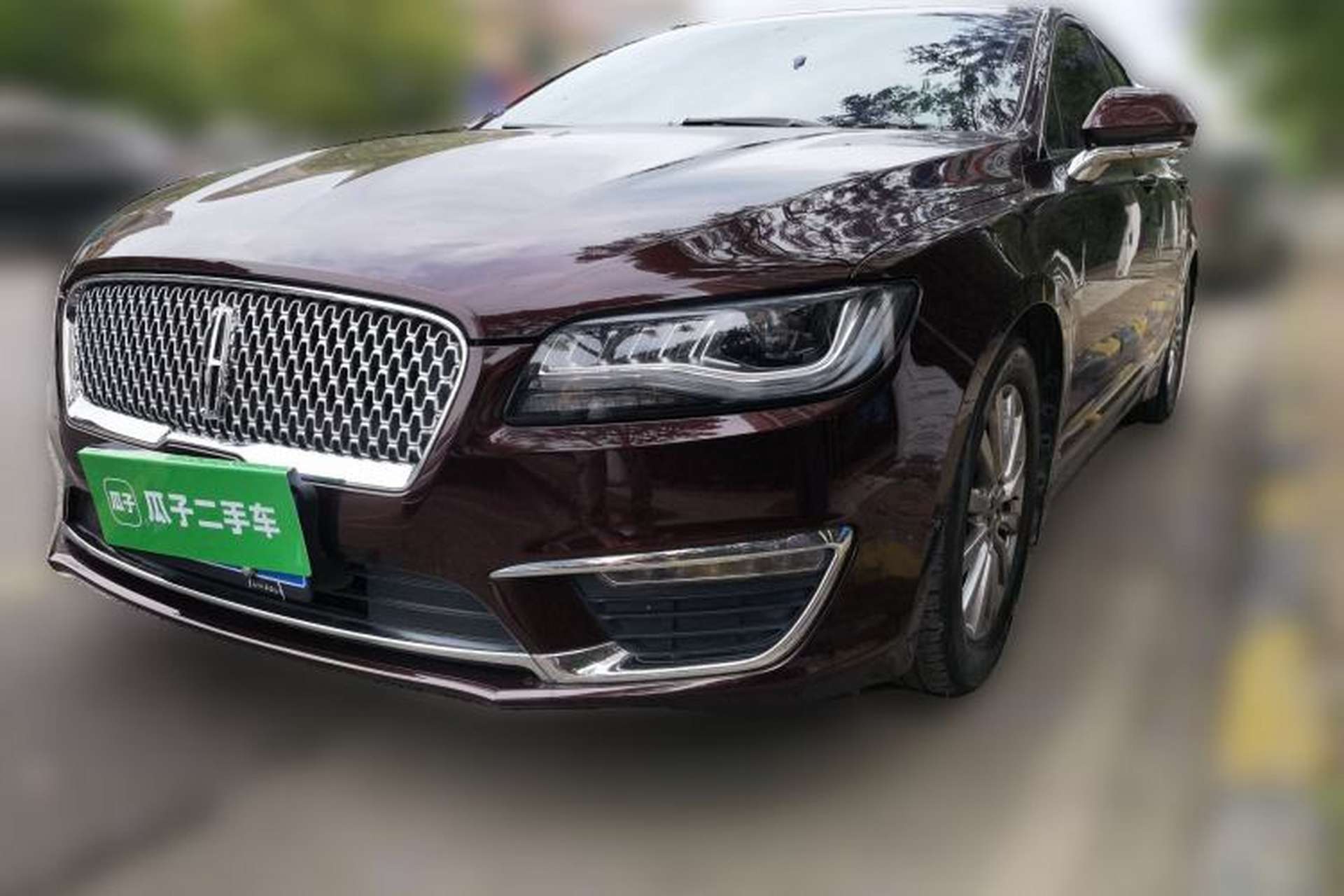 Used Lincoln MKZ 2018 2.0T Premium Edition Front Left 45 Deg