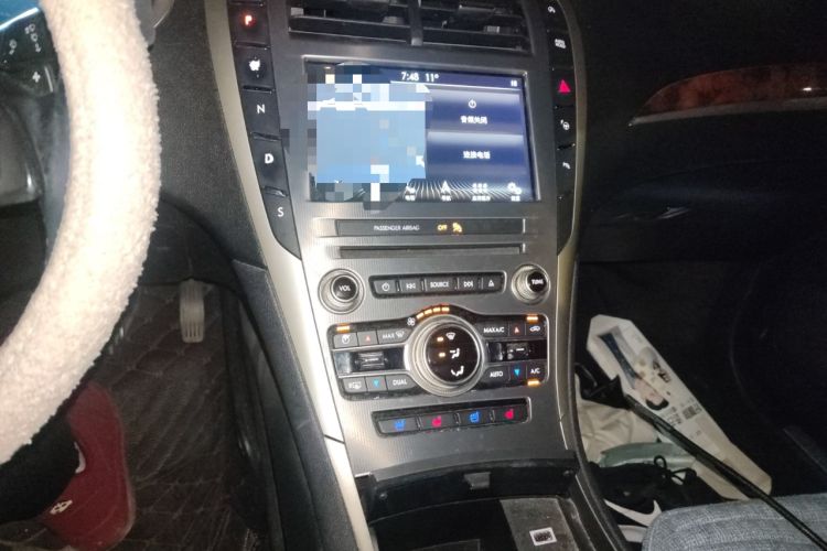 Used Lincoln MKZ 2018 2.0T Premium Edition Audio And AC Panel
