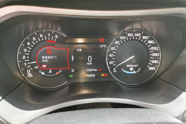 Used Lincoln MKZ 2018 2.0T Zunyue Edition Odometer Close Up