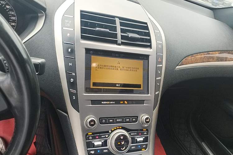 Used Lincoln MKZ 2019 2.0T Prestige Version China V Standard Audio And AC Panel