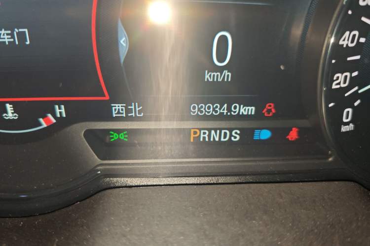 Used Lincoln MKZ 2019 2.0T Luxury Edition China VI Standard Odometer Close Up