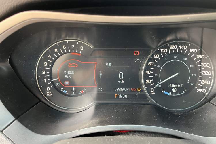 Used Lincoln MKZ 2019 2.0T Zunyue Edition China VI Standard Odometer Close Up
