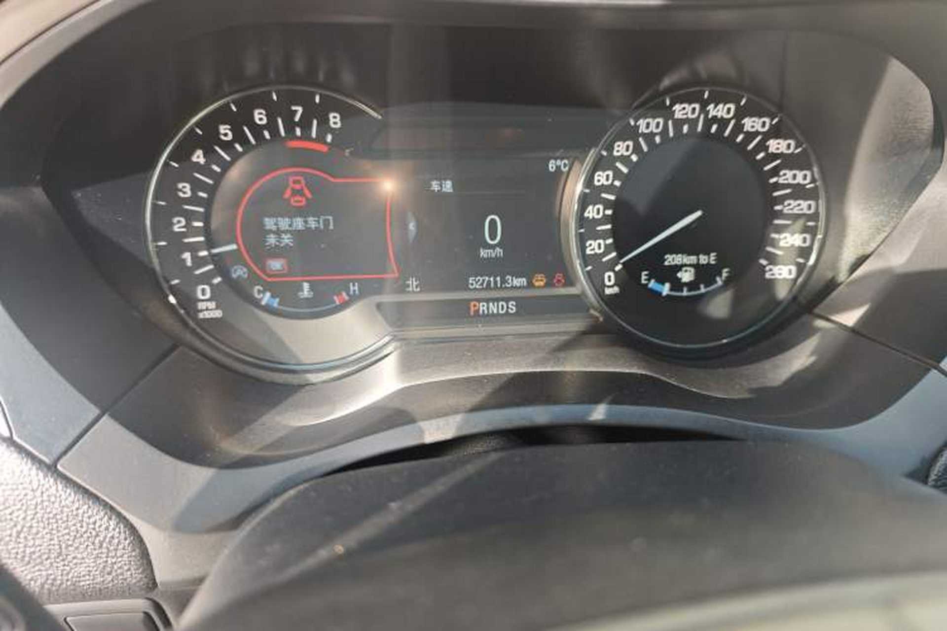 Used Lincoln MKZ 2019 2.0T Luxury Edition China VI Standard Odometer Close Up