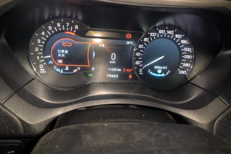 Used Lincoln MKZ 2019 2.0T Luxury Edition China V Standard Odometer Close Up