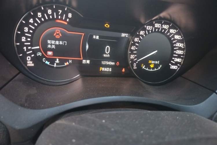Used Lincoln MKZ 2019 2.0T Luxury Edition China V Standard Odometer Close Up