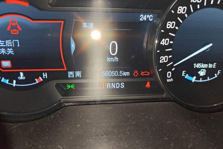 Used Lincoln MKZ 2019 2.0T Zunyue Edition China VI Standard Odometer Close Up
