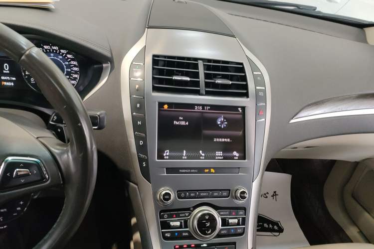 Used Lincoln MKZ 2019 2.0T Luxury Edition China VI Audio And AC Panel
