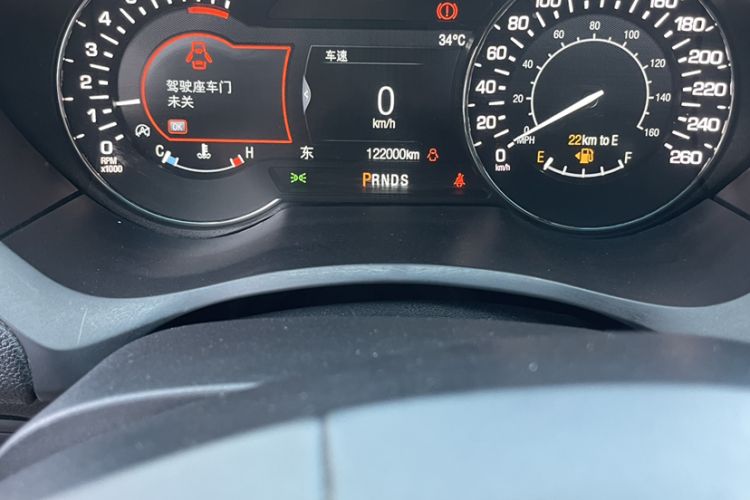 Used Lincoln MKZ 2019 2.0T Luxury Edition China VI Odometer Close Up