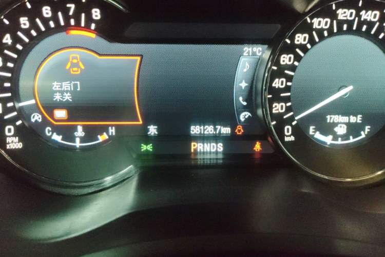 Used Lincoln MKZ 2019 2.0T Luxury Edition China V Standard Odometer Close Up