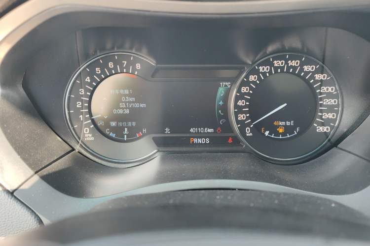 Used Lincoln MKZ 2019 2.0T Luxury Edition China V Standard Odometer Close Up