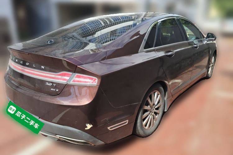Used Lincoln MKZ 2019 2.0T Luxury Edition China VI Rear Right 45 Deg