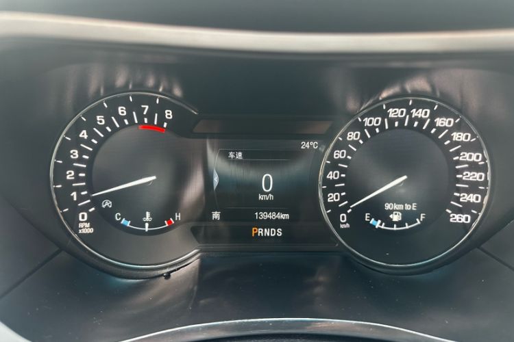 Used Lincoln MKZ 2019 2.0T Luxury Edition China V Standard Odometer Close Up