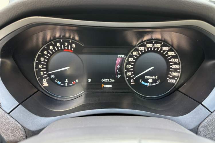 Used Lincoln MKZ 2019 2.0T Luxury Edition China VI Standard Odometer Close Up