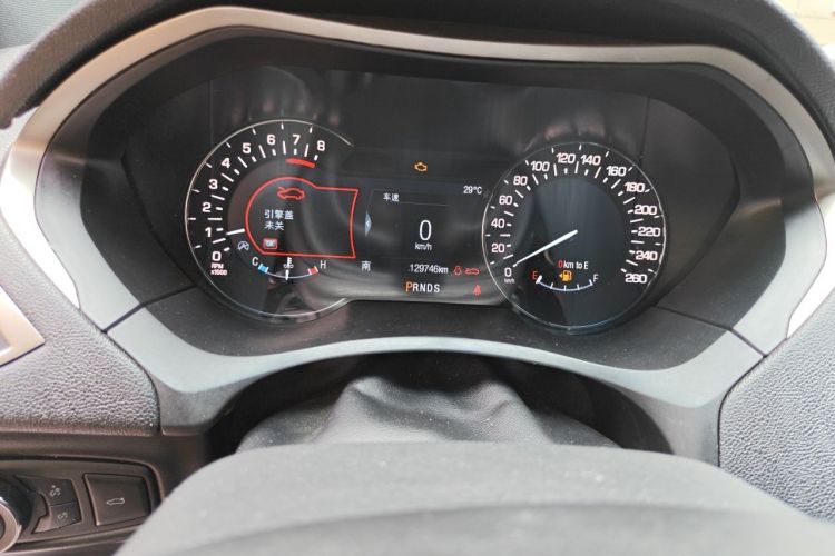 Used Lincoln MKZ 2019 2.0T Luxury Edition China VI Odometer Close Up
