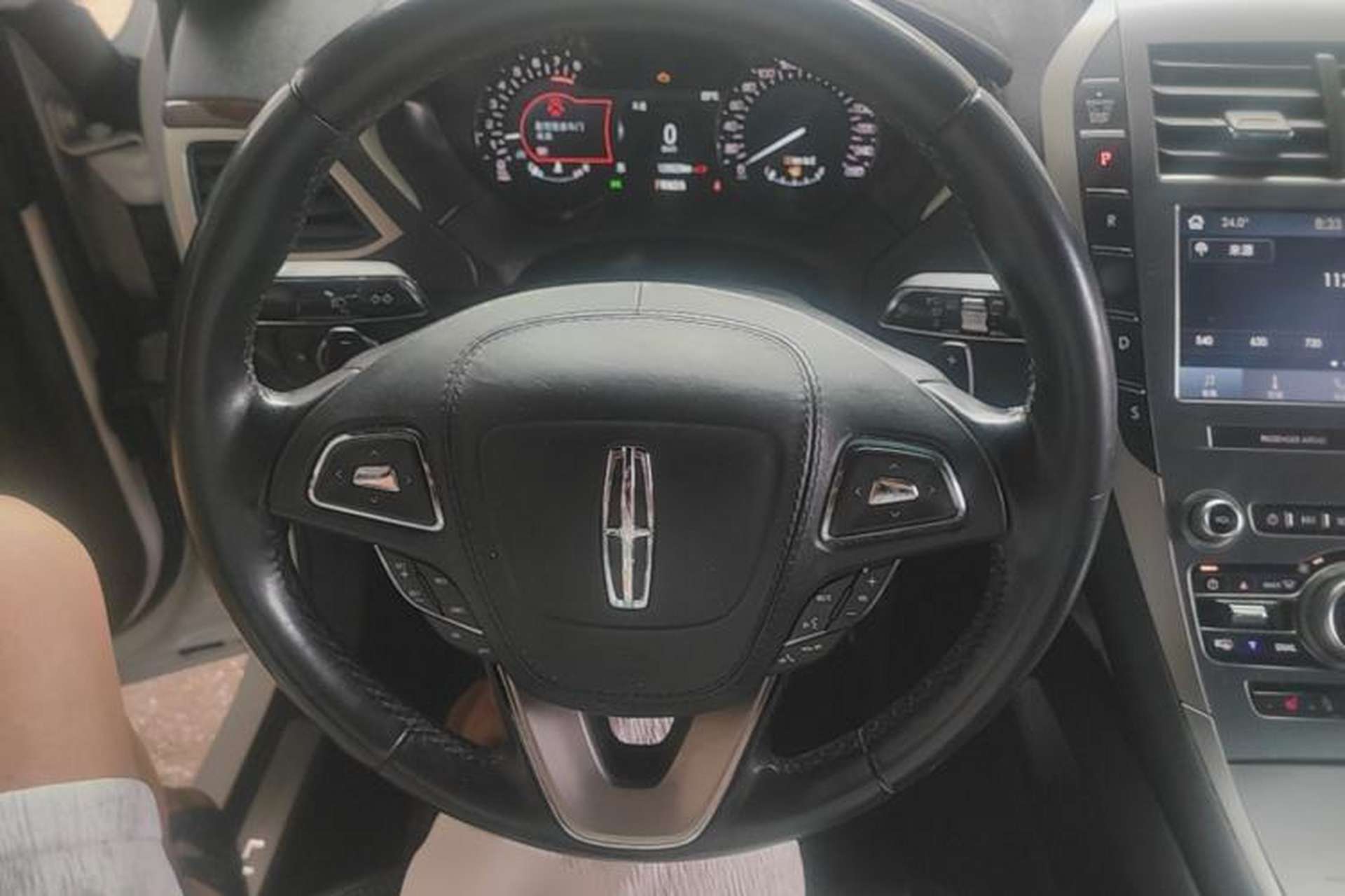 Used Lincoln MKZ 2019 2.0T Luxury Edition China VI Steering Wheel