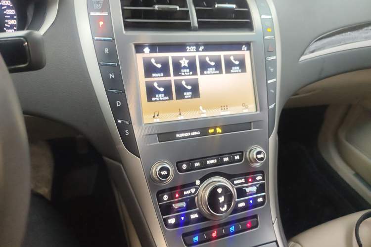 Used Lincoln MKZ 2019 2.0T Luxury Edition China V Standard Audio And AC Panel