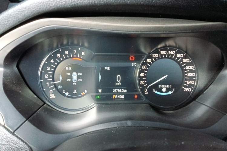 Used Lincoln MKZ 2019 2.0T Luxury Edition China VI Standard Instrument Cluster