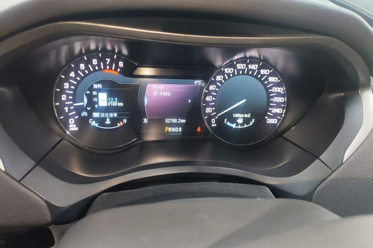 Used Lincoln MKZ 2019 2.0T Luxury Edition China V Standard Odometer Close Up