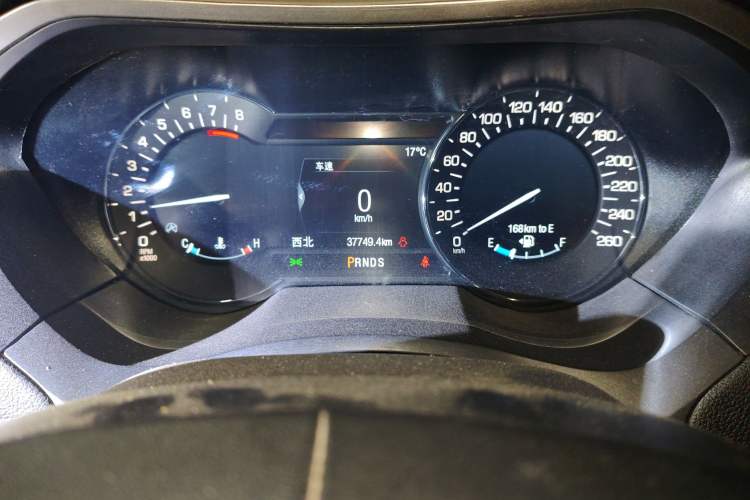 Used Lincoln MKZ 2019 2.0T Luxury Edition China VI Odometer Close Up