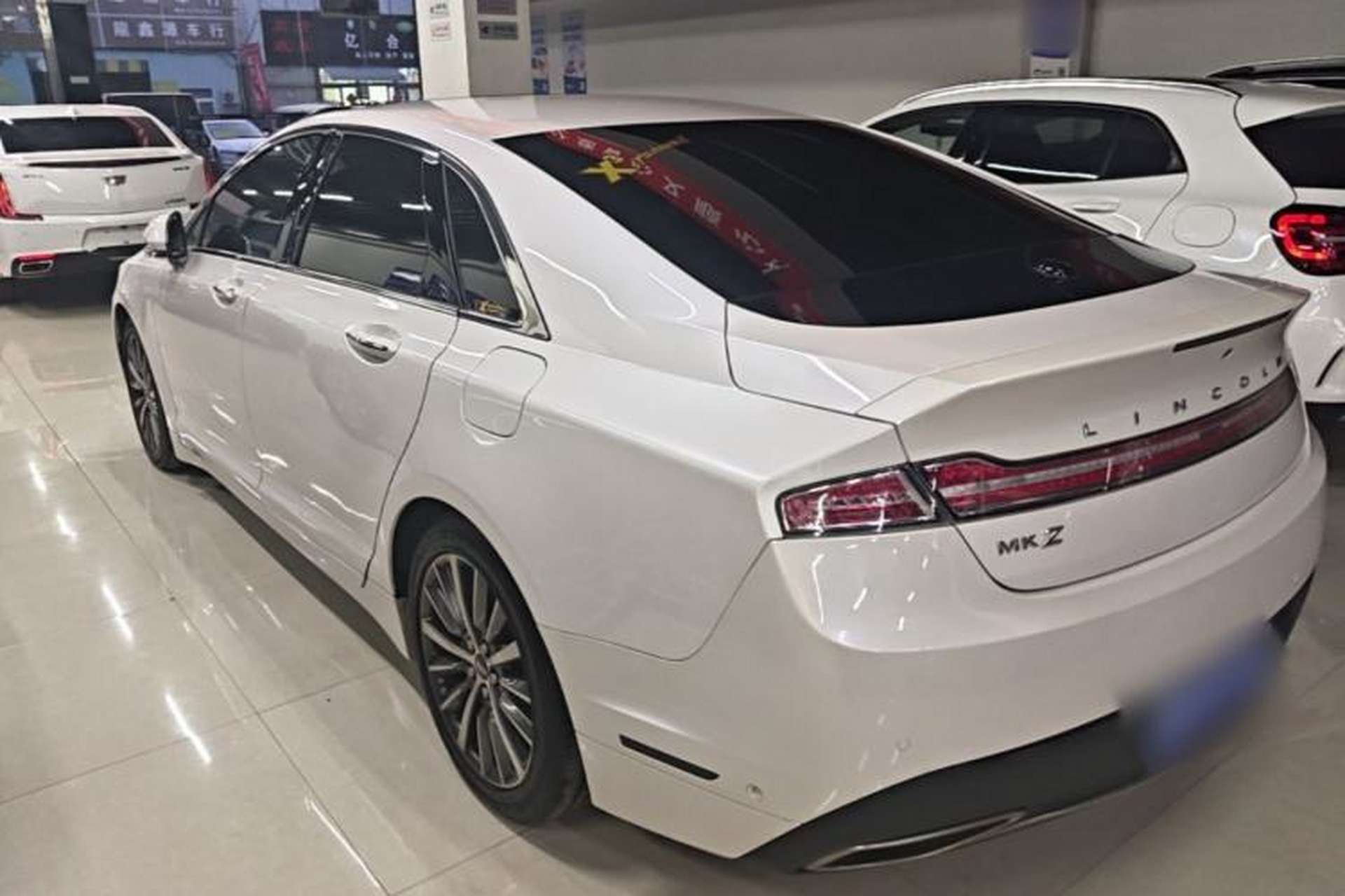 Used Lincoln MKZ 2019 2.0T Luxury Edition China VI Standard Rear Left 45 Deg